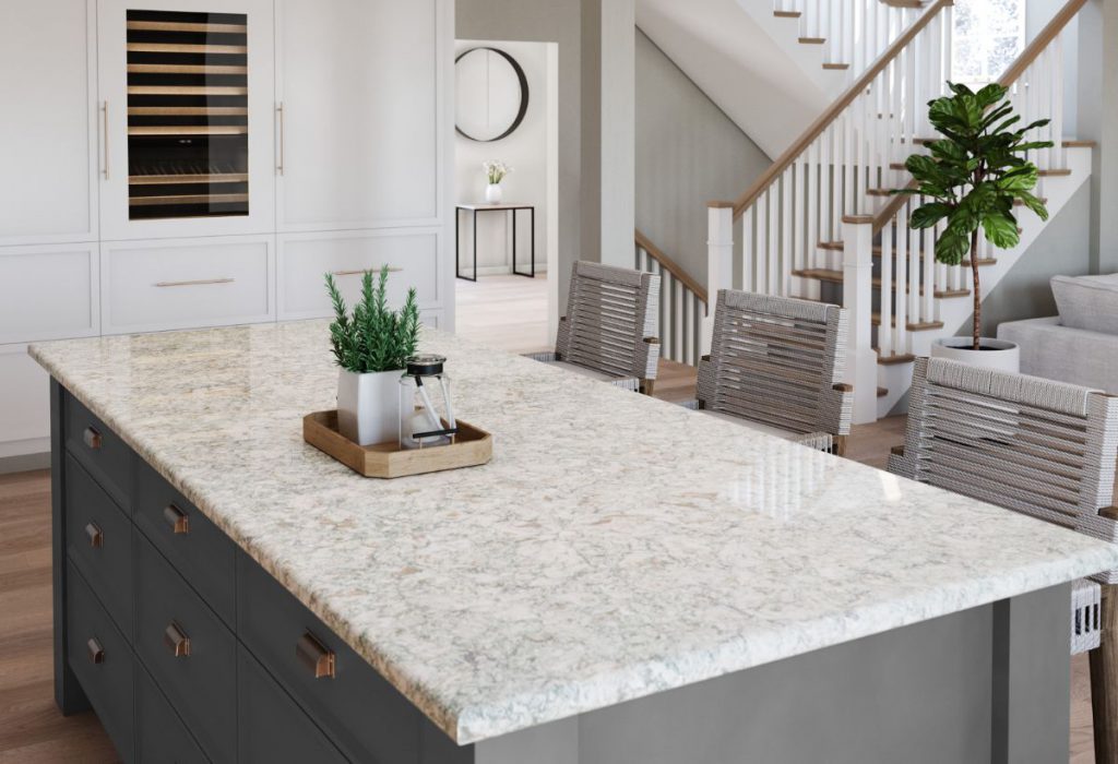 Cambria Trafalgar style kitchen counter top
